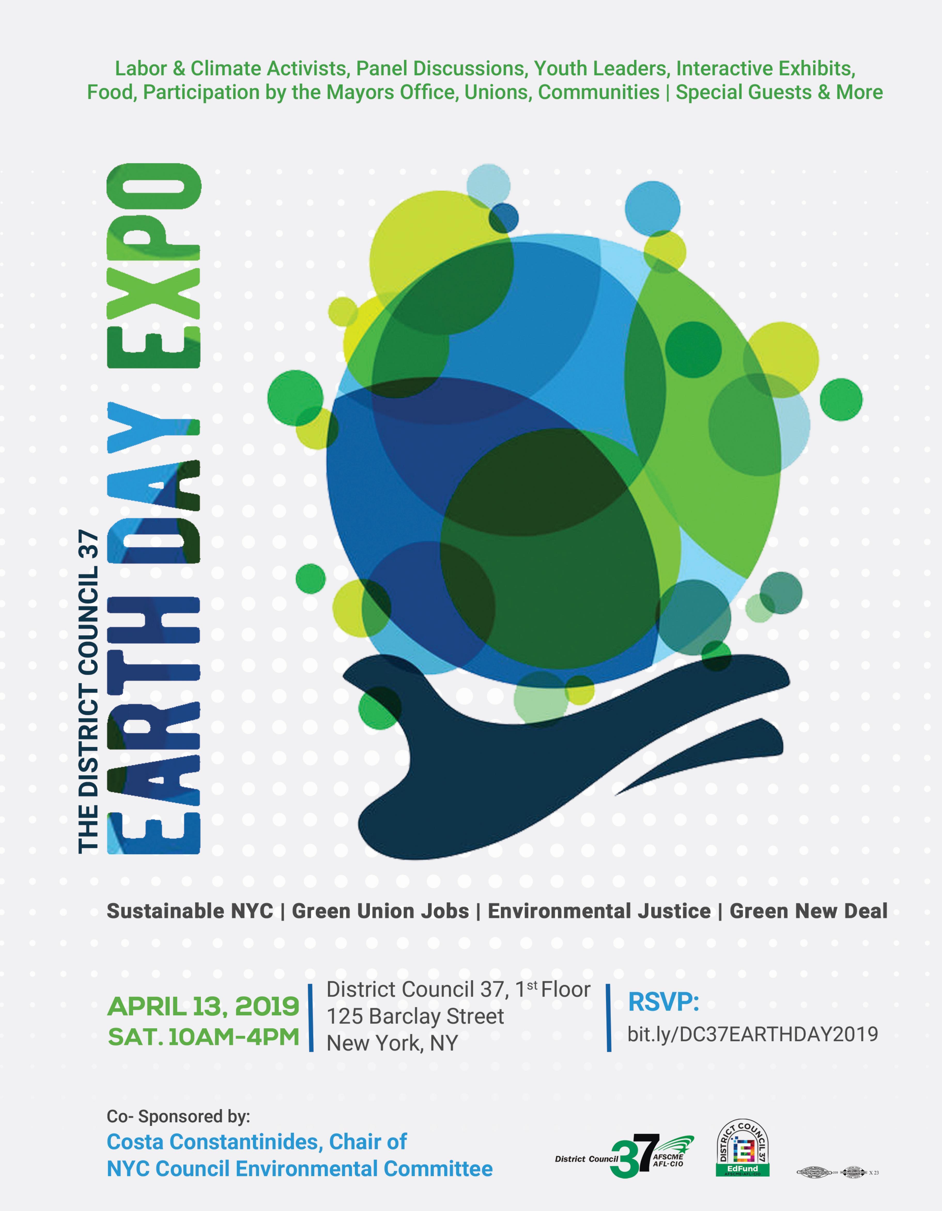 DC37 Earth Day Expo AFSCME District Council 37